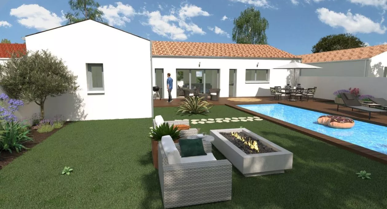 Image 6 Projet de construction d'une maison 145 m² avec terrain à CHADENAC (17)