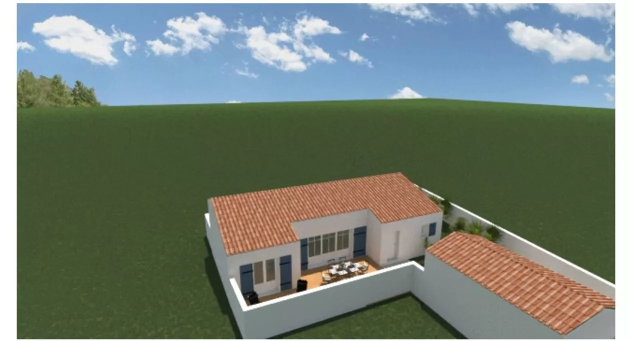 Image 1 Projet de construction d'une maison 101.33 m² avec terrain à LE CHATEAU-D'OLERON (17)