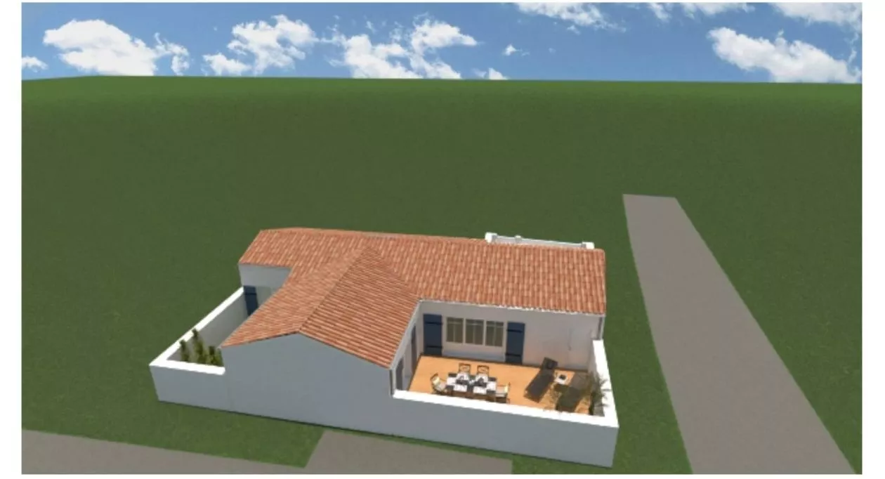 Image 1 Projet de construction d'une maison 113.25 m² avec terrain à LE CHATEAU-D'OLERON (17)