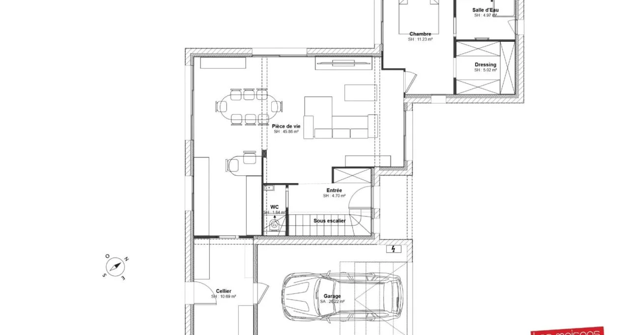 Image 3 Projet de construction d'une maison 129.36 m² avec terrain à ARVERT (17)