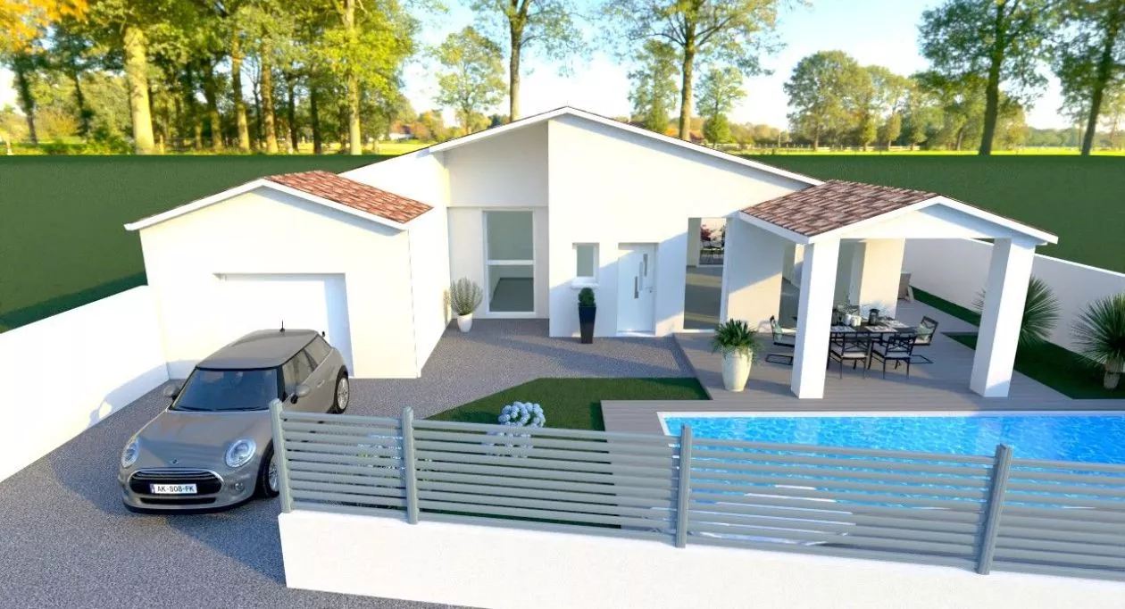 Image 1 Projet de construction d'une maison 120 m² avec terrain à LA TREMBLADE (17)