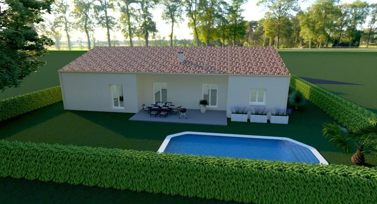 Image 2 Projet de construction d'une maison 124 m² avec terrain à LA TREMBLADE (17)