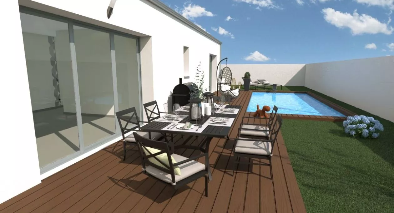 Image 3 Projet de construction d'une maison 100 m² avec terrain à SAINT-ROGATIEN (17)