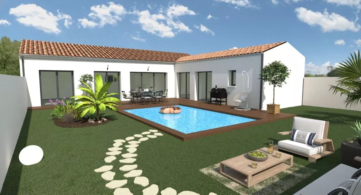 Image 4 Projet de construction d'une maison 138 m² avec terrain à SAINT-ROGATIEN (17)