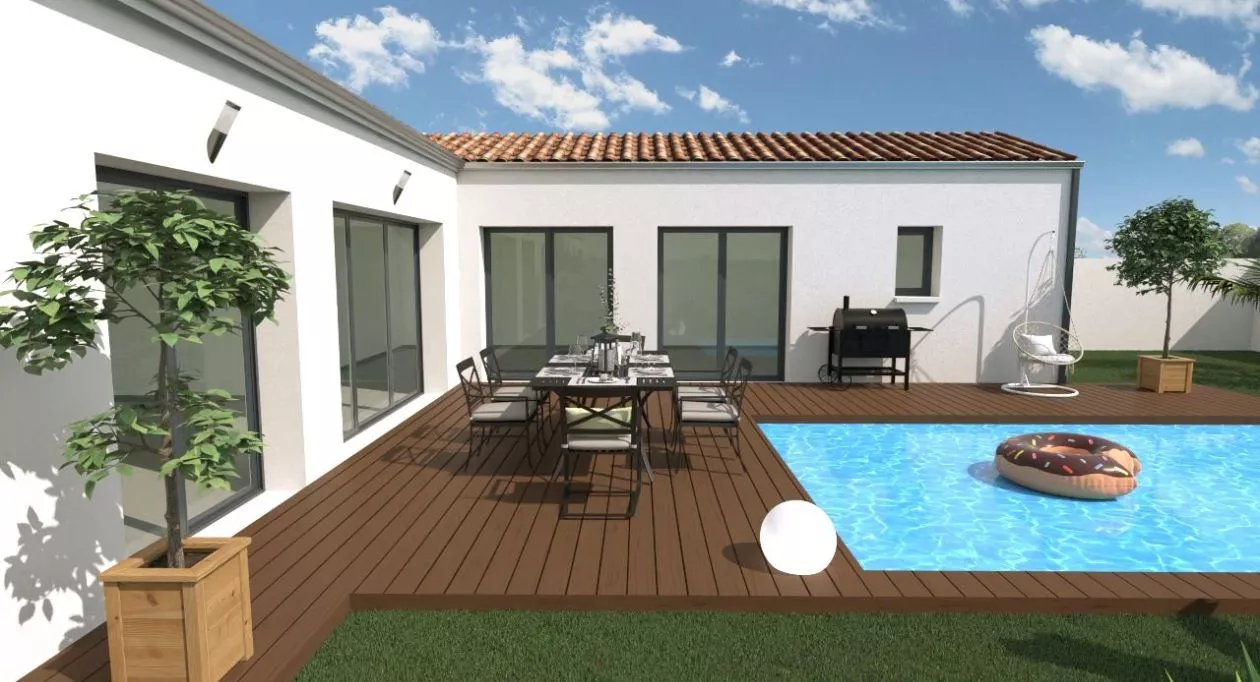 Image 5 Projet de construction d'une maison 138 m² avec terrain à SAINT-ROGATIEN (17)