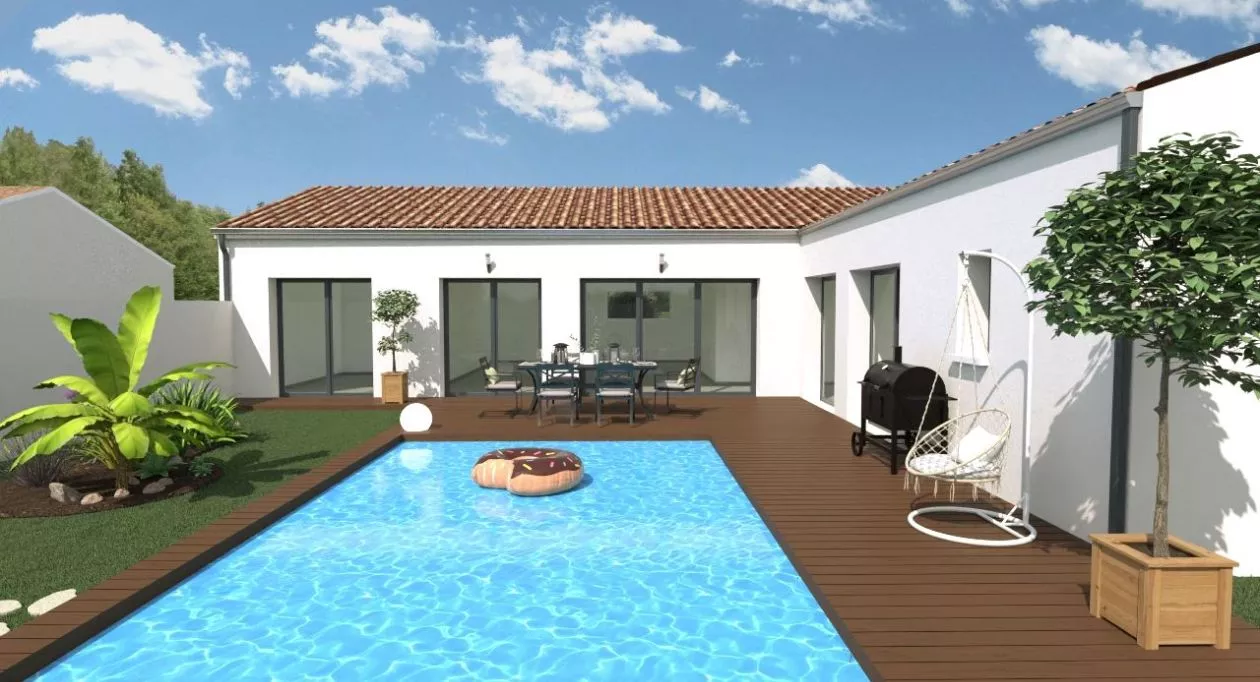 Image 6 Projet de construction d'une maison 138 m² avec terrain à SAINT-ROGATIEN (17)