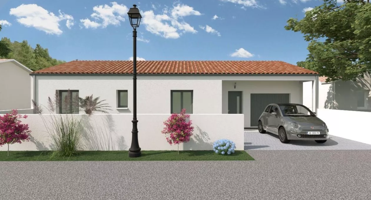 Image 1 Projet de construction d'une maison 4 chambres avec terrain à VILLEDOUX (17)