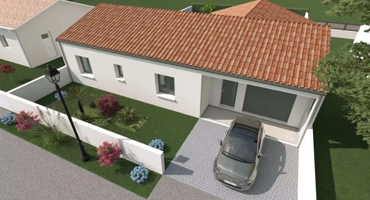 Image 2 Projet de construction d'une maison 4 chambres avec terrain à VILLEDOUX (17)