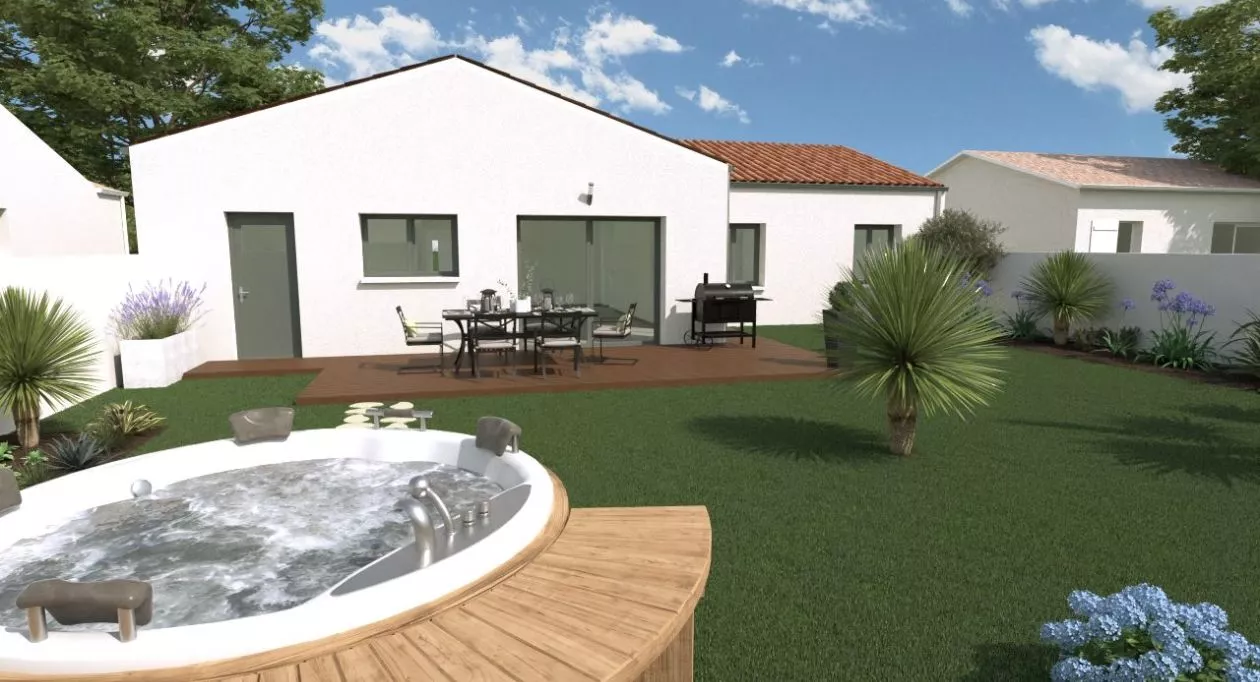 Image 3 Projet de construction d'une maison 4 chambres avec terrain à VILLEDOUX (17)