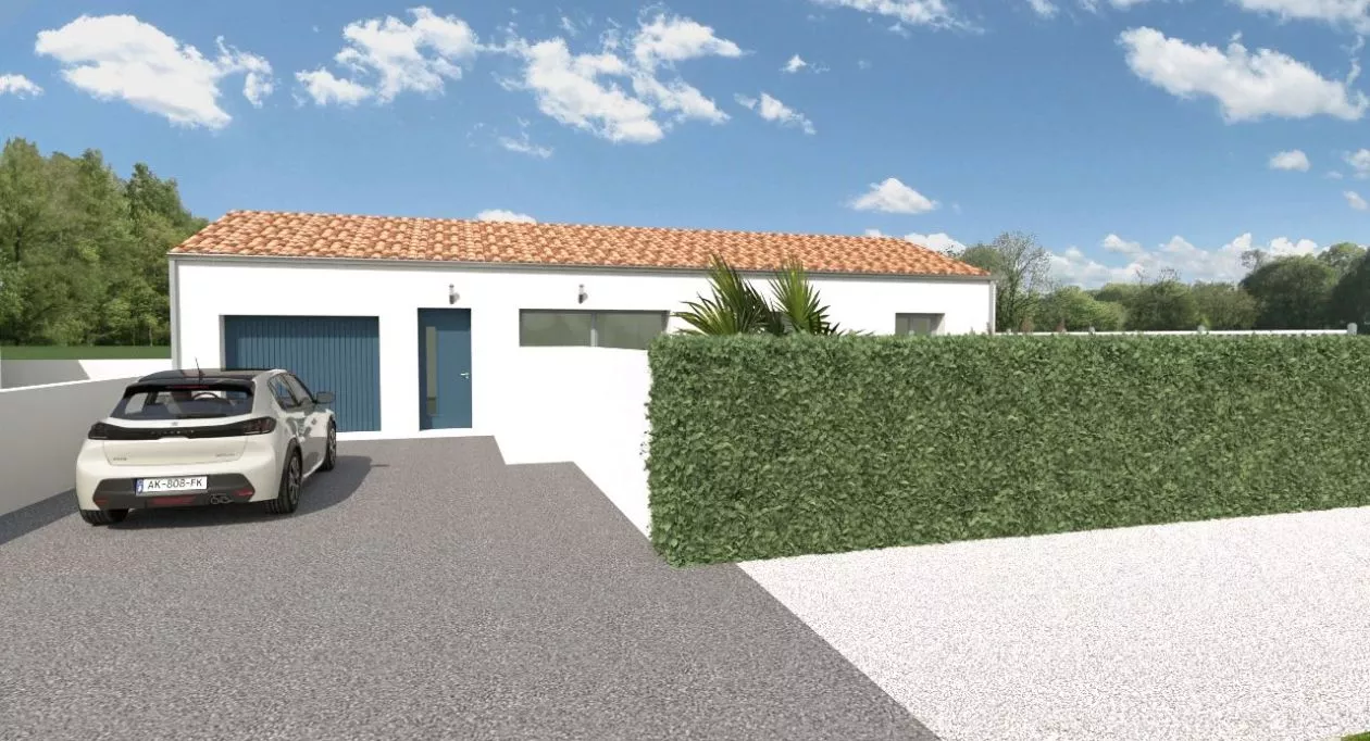 Image 1 Projet de construction d'une maison de 3 chambres avec terrain à VILLEDOUX (17)