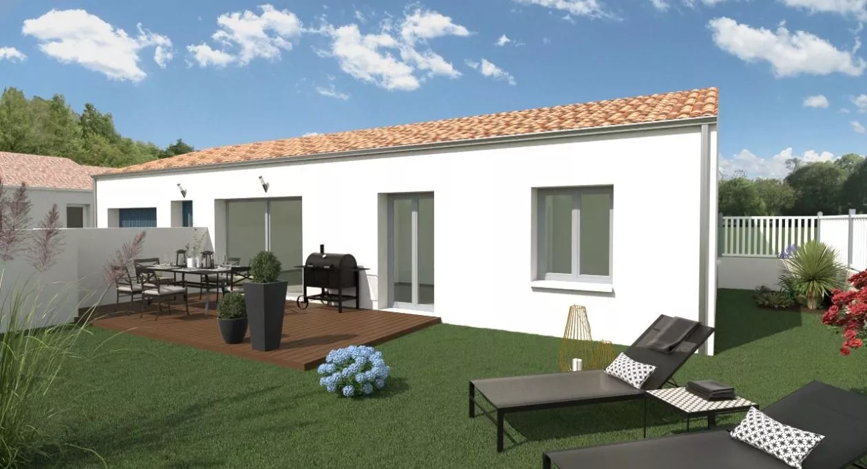 Image 3 Projet de construction d'une maison de 3 chambres avec terrain à VILLEDOUX (17)