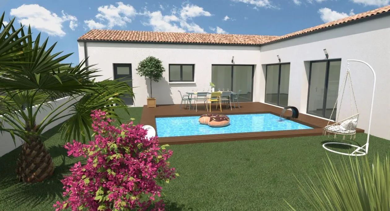 Image 4 Projet de construction d'une maison 110 m² avec terrain à TAILLEBOURG (17)