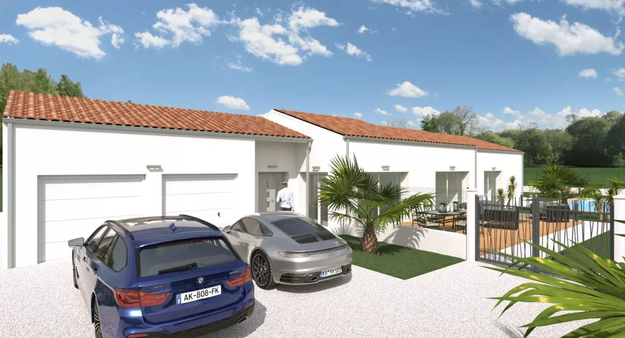 Image 1 Projet de construction d'une maison 152.05 m² avec terrain à LES MATHES (17)