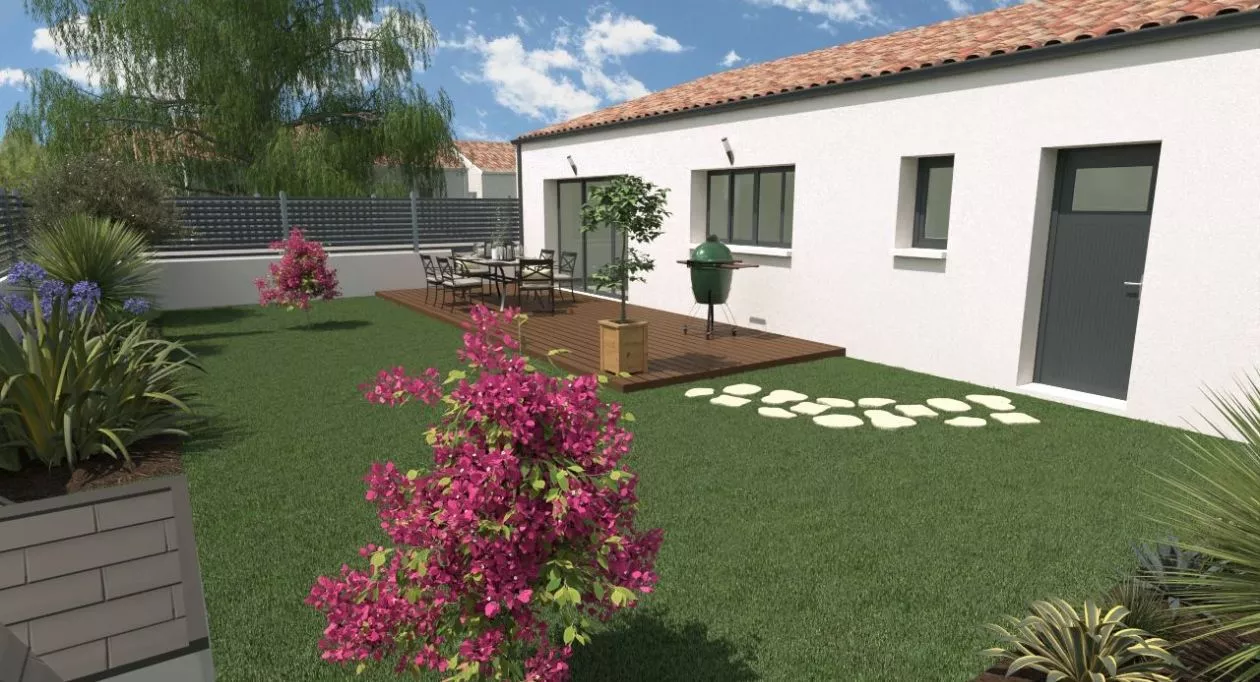 Image 4 Projet de construction d'une maison 102 m² avec terrain à LE GUA (17)