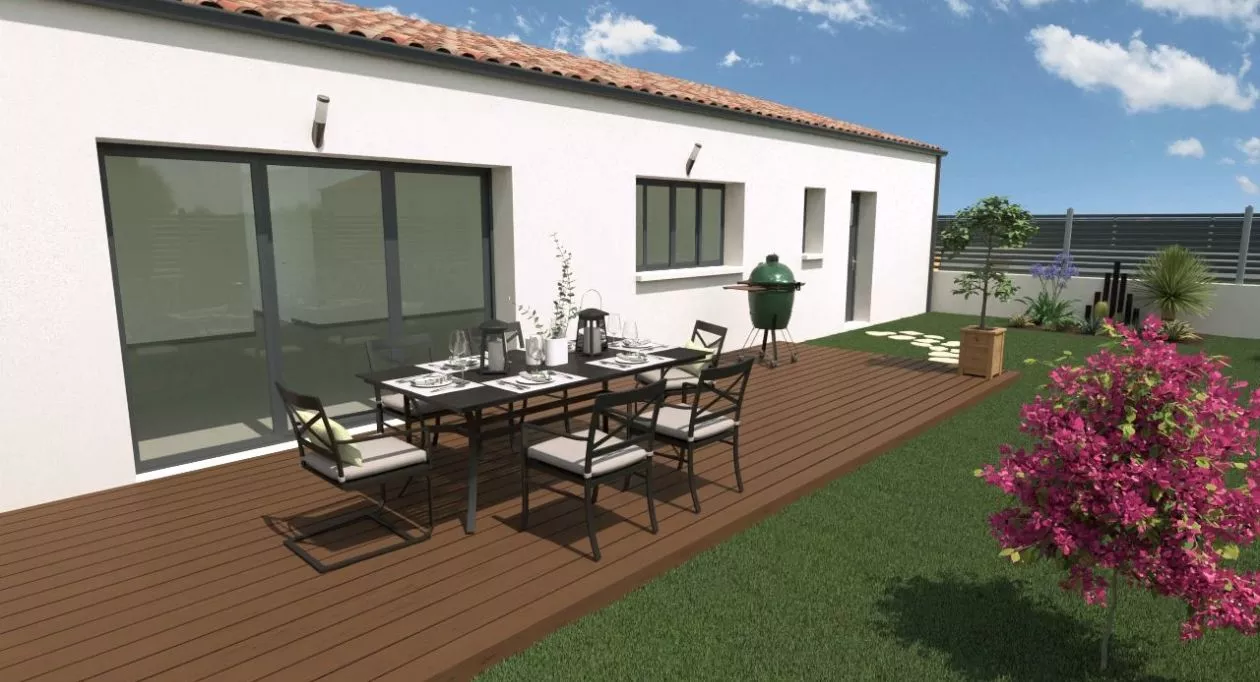 Image 5 Projet de construction d'une maison 102 m² avec terrain à LE GUA (17)