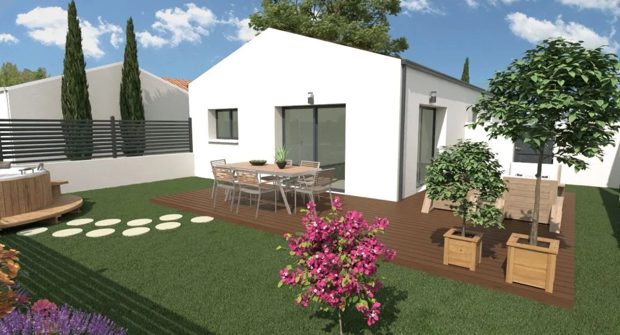 Image 1 Projet de construction d'une maison 88 m² avec terrain à LA JARRIE (17)