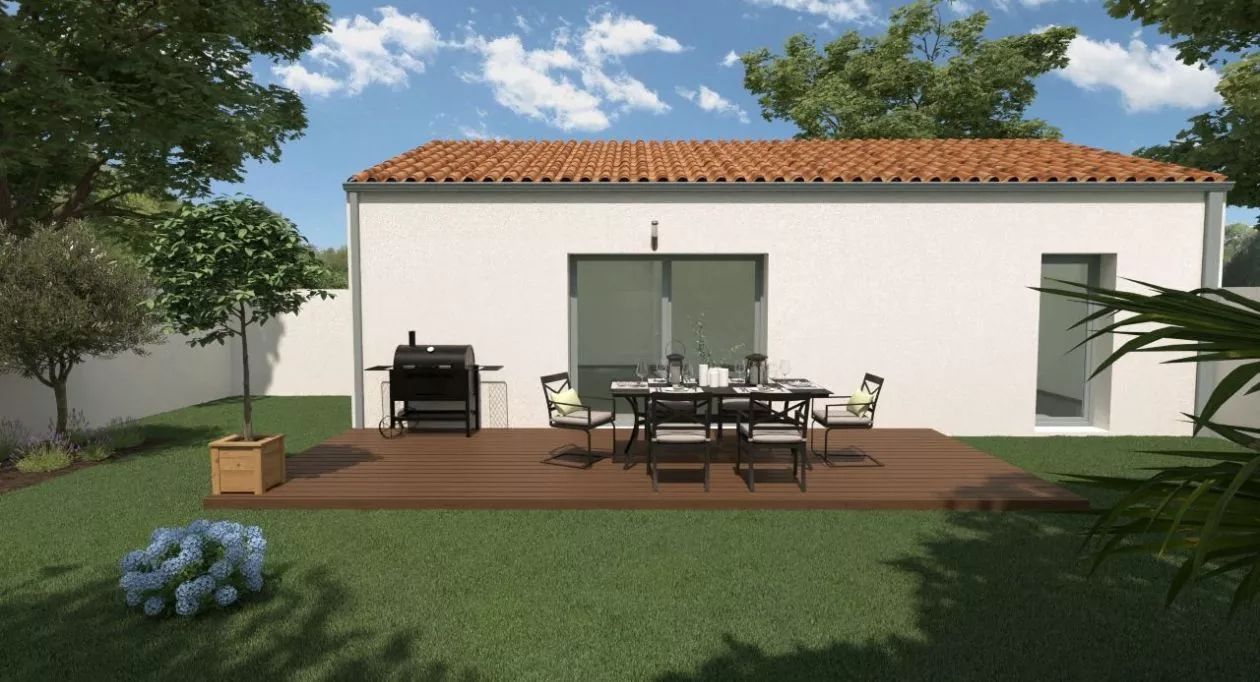 Image 2 Projet de construction d'une maison avec terrain à SAINT-MEDARD-D'AUNIS (17)