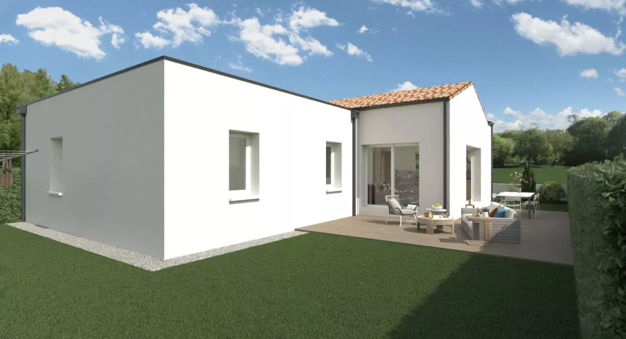 Image 2 Projet de construction d'une maison 88 m² avec terrain à LA CHAIZE-LE-VICOMTE (85)