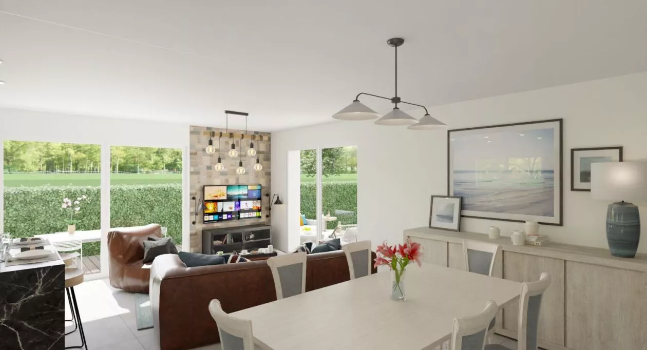 Image 4 Projet de construction d'une maison 88 m² avec terrain à LA CHAIZE-LE-VICOMTE (85)