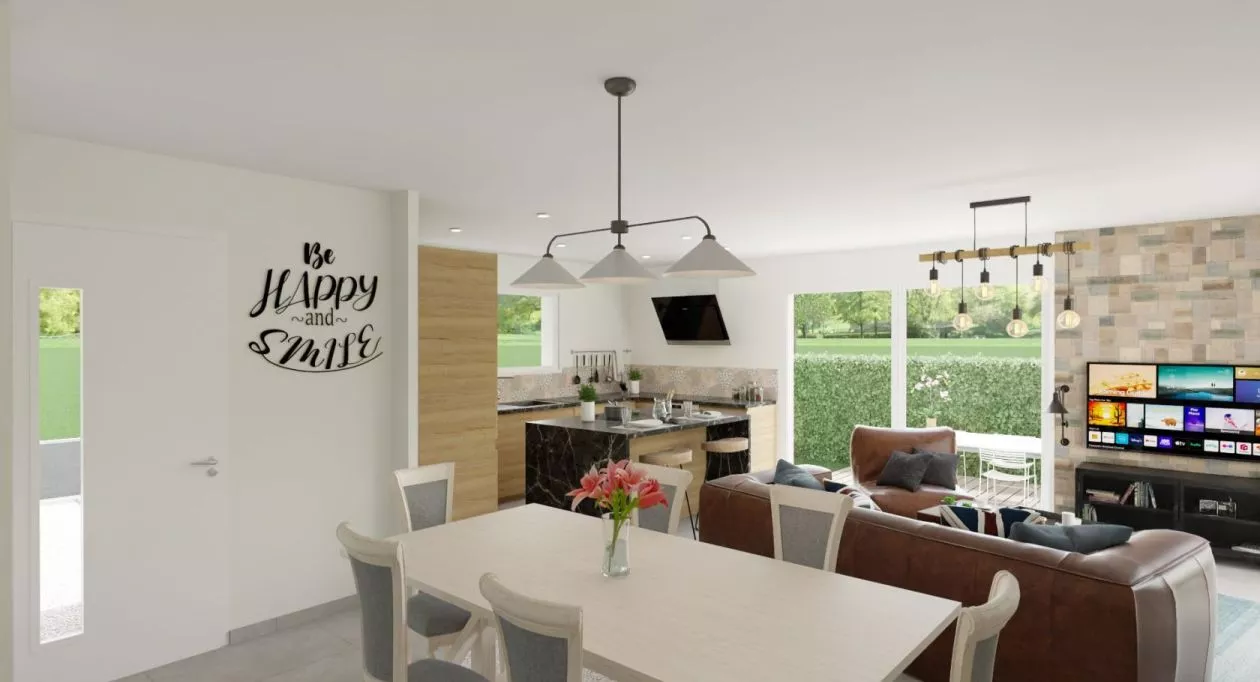 Image 5 Projet de construction d'une maison 88 m² avec terrain à LA CHAIZE-LE-VICOMTE (85)