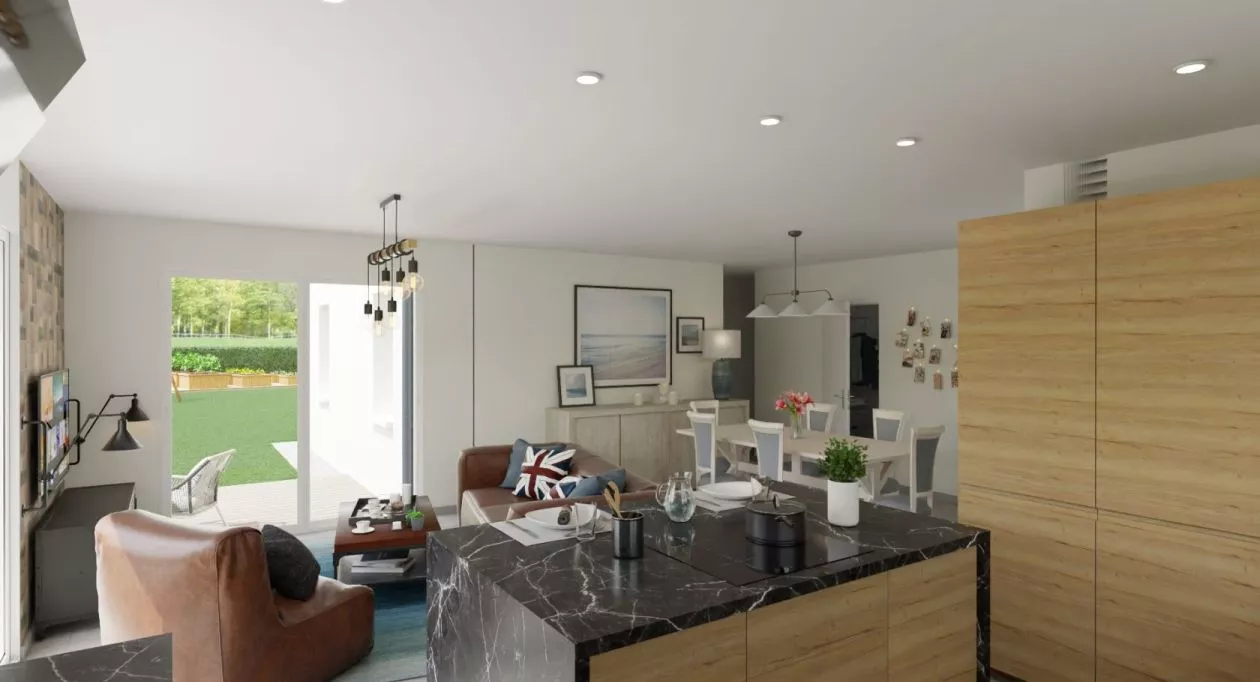 Image 6 Projet de construction d'une maison 88 m² avec terrain à LA CHAIZE-LE-VICOMTE (85)