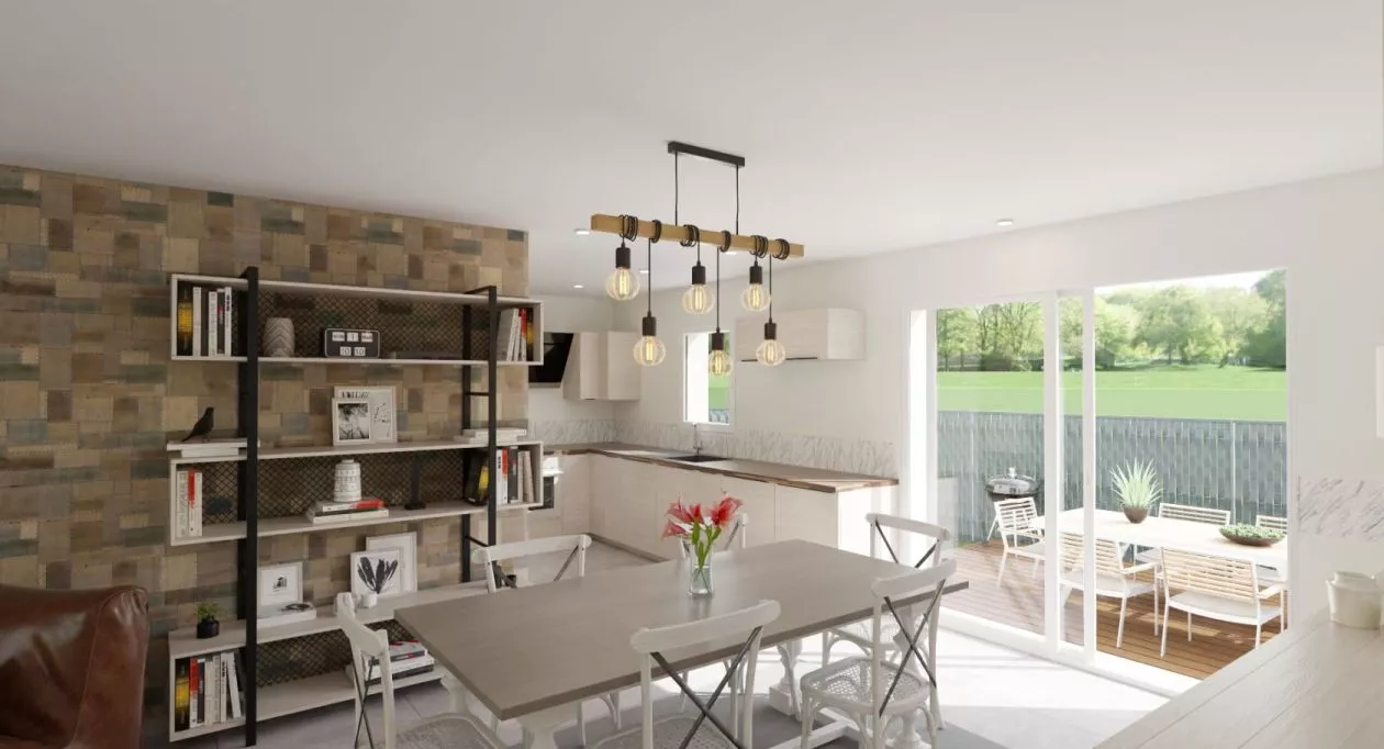 Image 5 Projet de construction d'une maison 80 m² avec terrain à L'AIGUILLON-SUR-VIE (85)