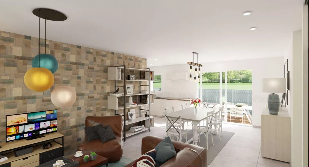 Image 6 Projet de construction d'une maison 80 m² avec terrain à L'AIGUILLON-SUR-VIE (85)