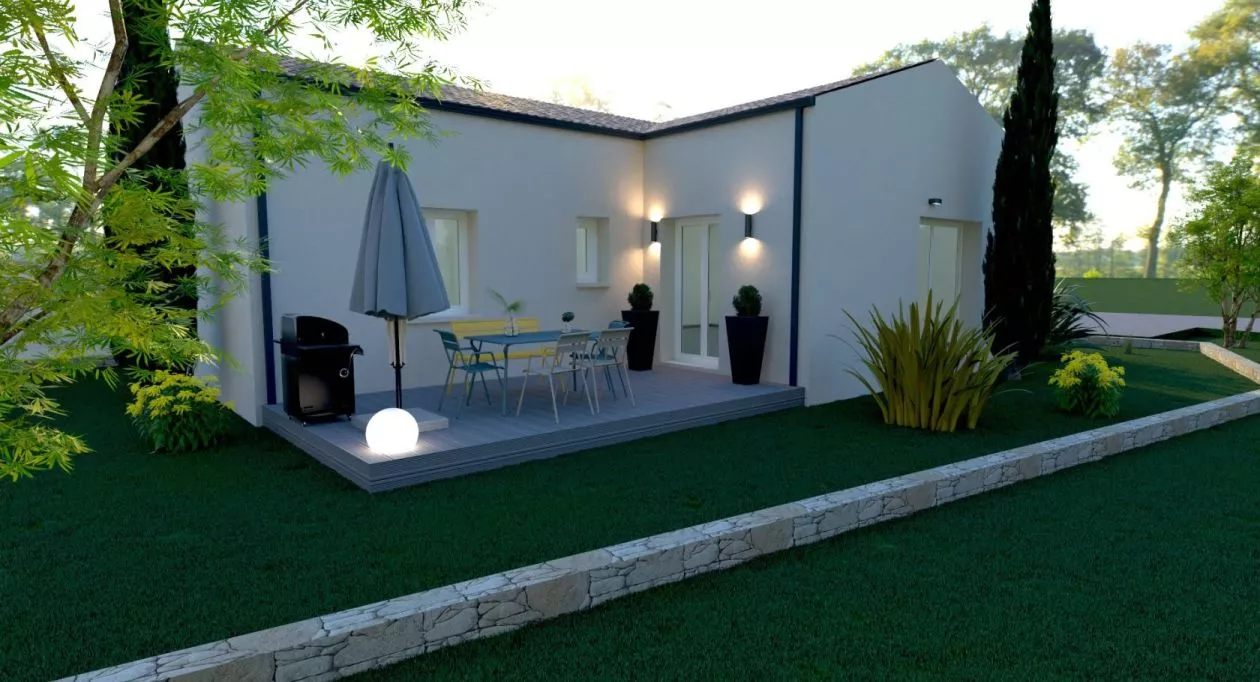 Image 6 Projet de construction d'une maison 51 m² avec terrain à TOUVRE (16)