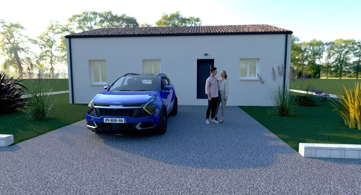 Image 1 Terrain à bâtir de 401 m² à TOUVRE (16)