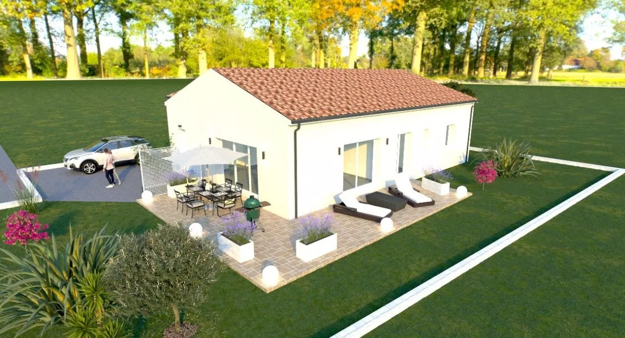 Image 2 Terrain à bâtir de 579 m² à ROULLET-SAINT-ESTEPHE (16)