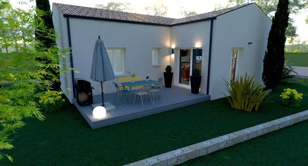 Image 7 Projet de construction d'une maison 65 m² avec terrain à TOUVRE (16)