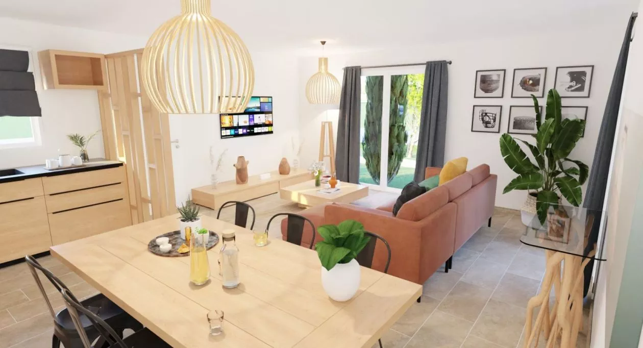 Image 9 Projet de construction d'une maison 51 m² avec terrain à TOUVRE (16)