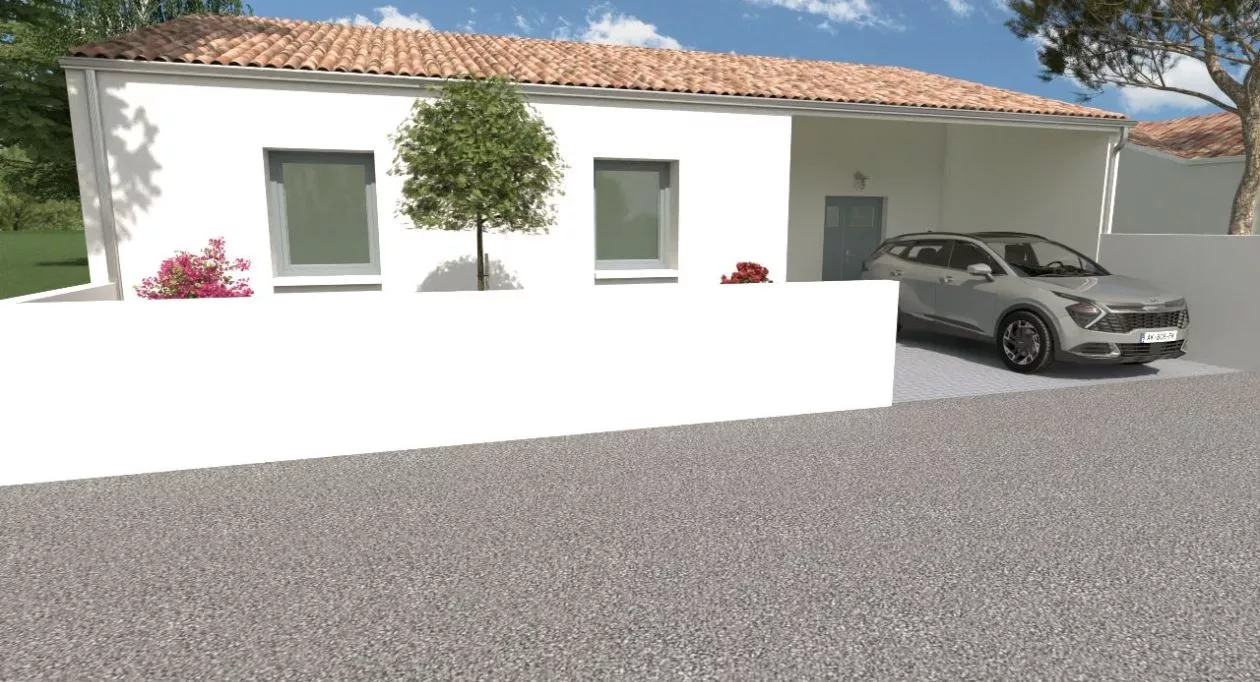 Image 2 Projet de construction d'une maison 3 chambres avec terrain à VERINES (17)