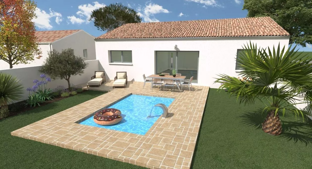 Image 4 Projet de construction d'une maison 3 chambres avec terrain à VERINES (17)