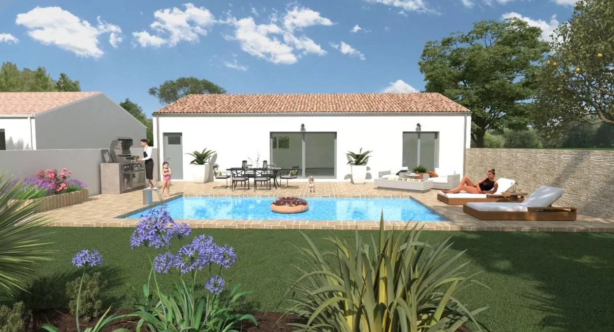 Image 1 Projet de construction d'une maison 4 chambres avec terrain à SAINT-MEDARD-D'AUNIS (17)