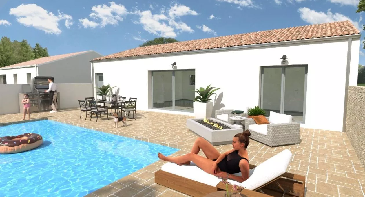 Image 2 Projet de construction d'une maison 4 chambres avec terrain à SAINT-MEDARD-D'AUNIS (17)