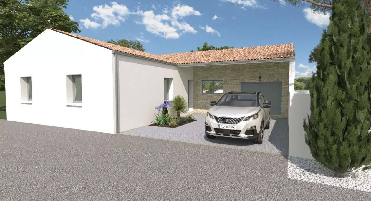 Image 3 Projet de construction d'une maison 4 chambres avec terrain à SAINT-MEDARD-D'AUNIS (17)