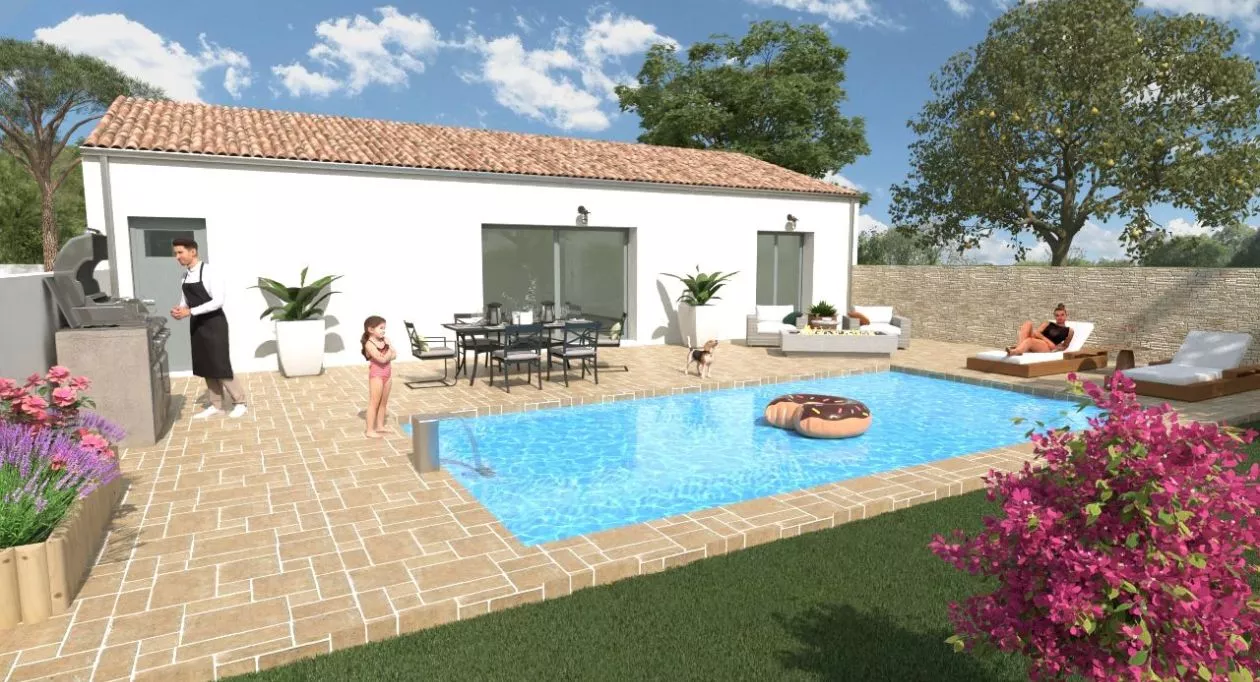 Image 4 Projet de construction d'une maison 4 chambres avec terrain à SAINT-MEDARD-D'AUNIS (17)