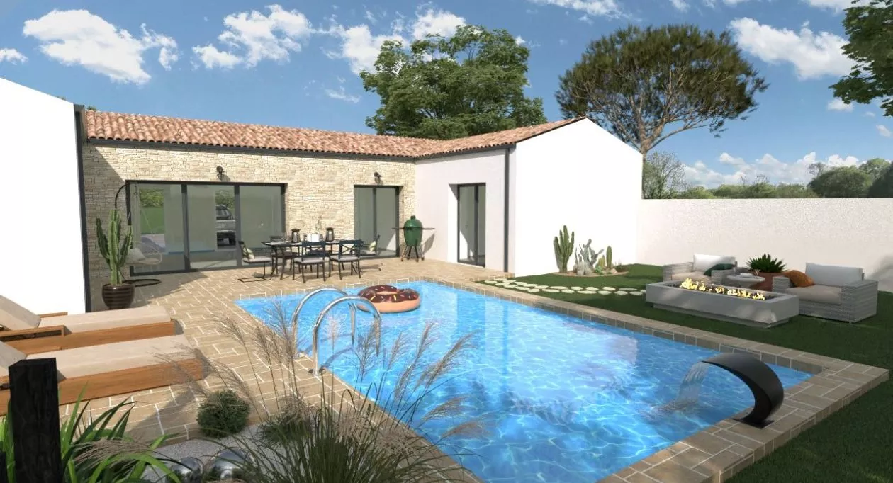 Image 5 Projet de construction d'une maison contemporaine avec terrain à DOMPIERRE-SUR-MER (17)