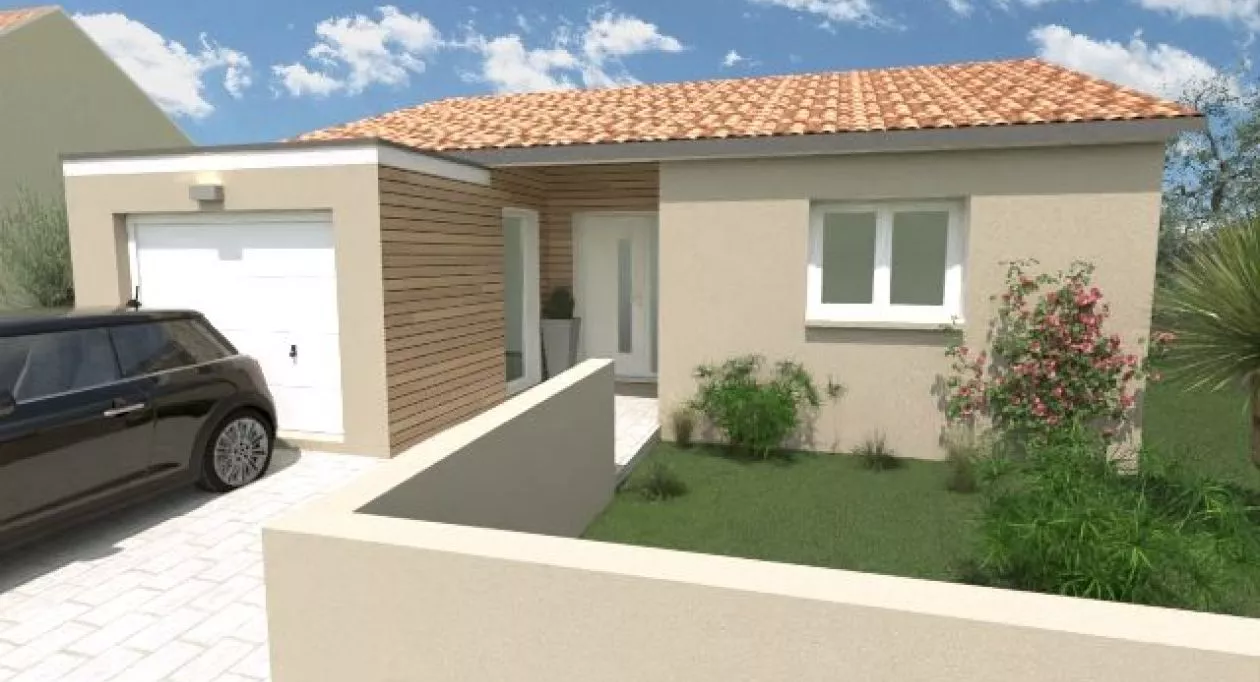 Image 1 Projet de construction d'une maison 85 m² avec terrain à SALLES-SUR-MER (17)