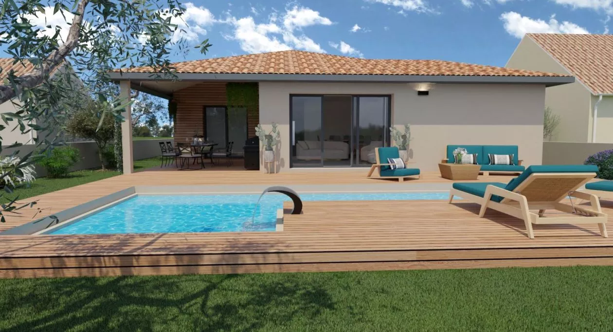 Image 2 Projet de construction d'une maison 110 m² avec terrain à SALLES-SUR-MER (17)