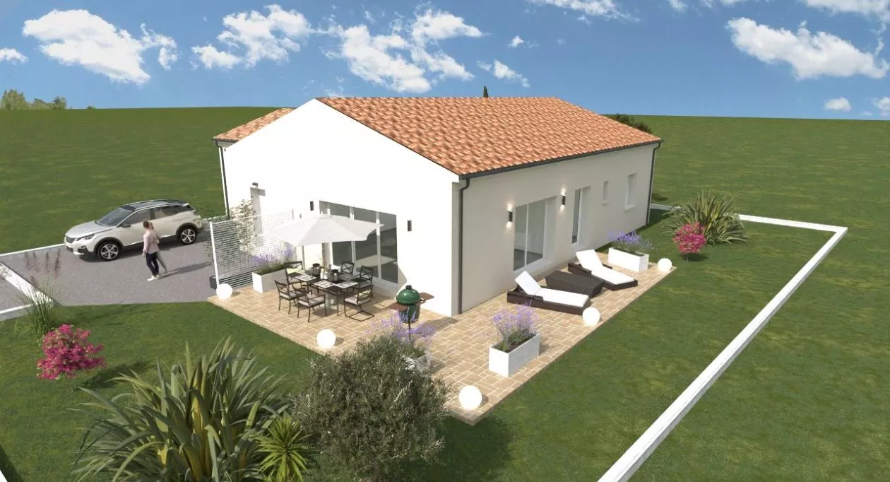 Image 2 Terrain à bâtir de 831 m² à GOND-PONTOUVRE (16)