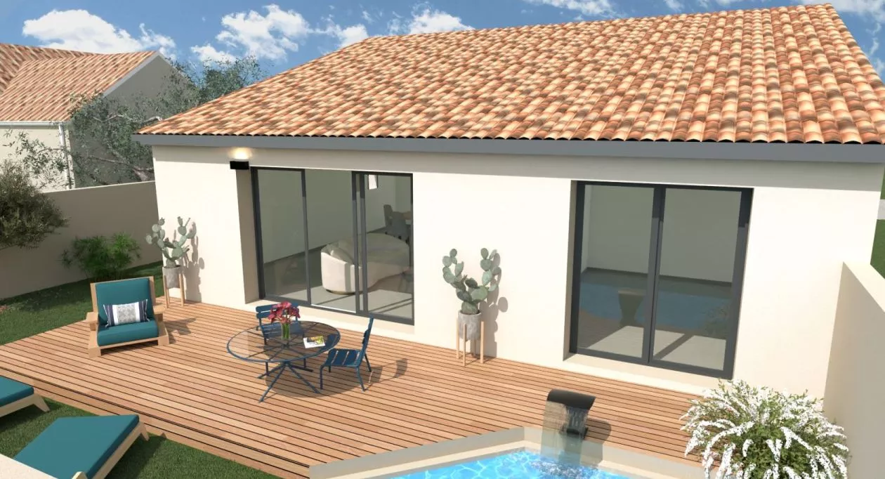 Image 3 Projet de construction d'une maison 75 m² avec terrain à BOUHET (17)