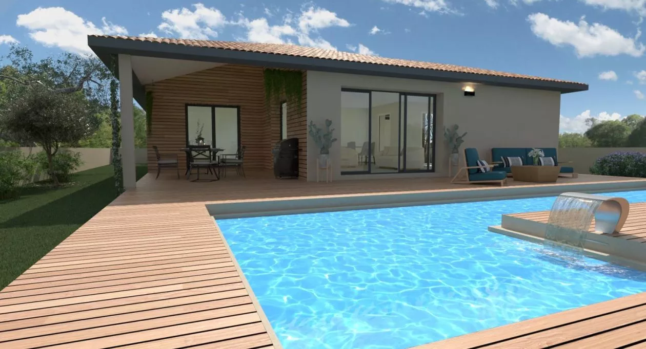 Image 1 Projet de construction d'une maison 110 m² avec terrain à LA JARRIE (17)