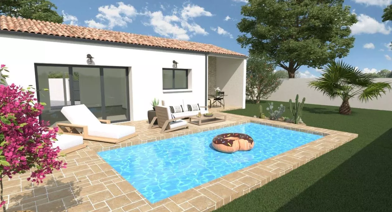 Image 1 Projet de construction d'une maison 130 m² avec terrain à NIEUL-SUR-MER (17)