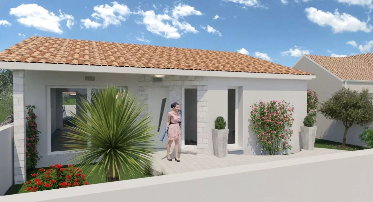 Image 1 Projet de construction d'une maison 60 m² avec terrain à VILLEDOUX (17)