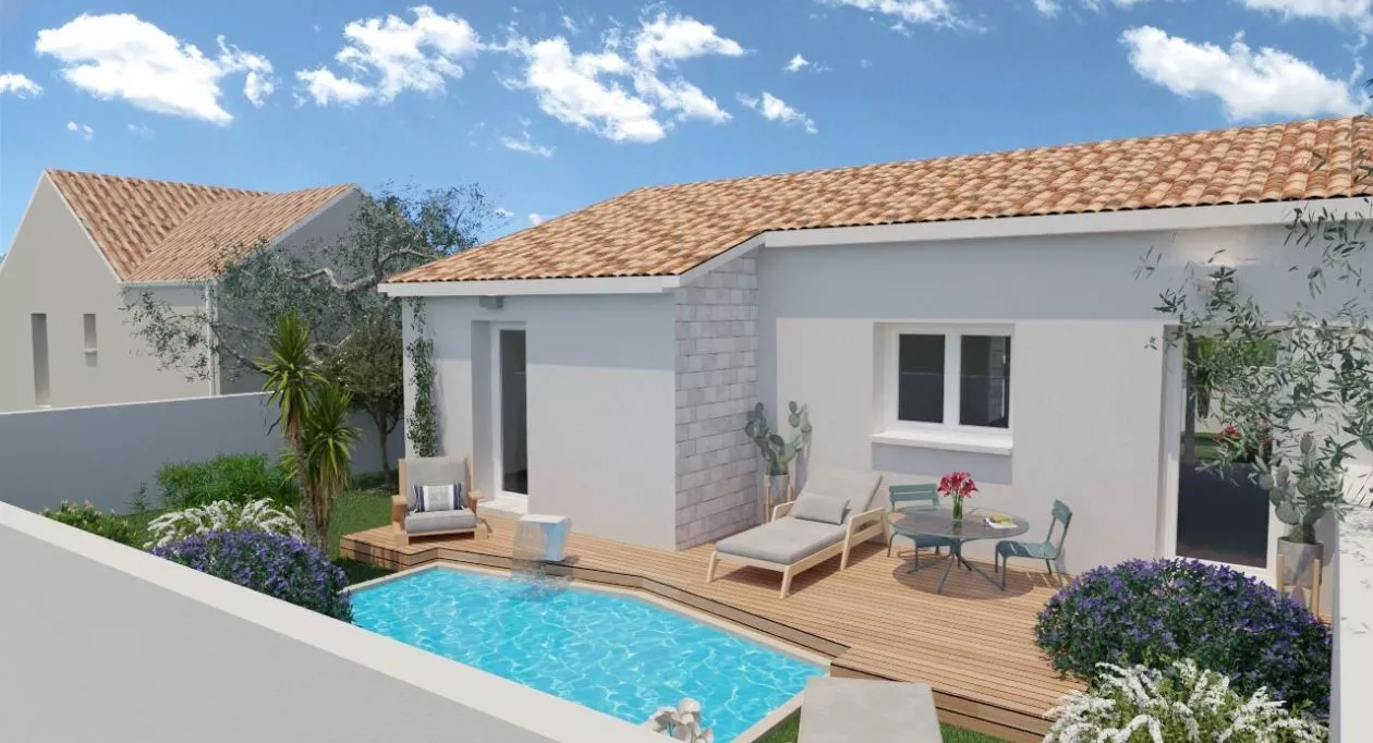 Image 2 Projet de construction d'une maison 60 m² avec terrain à VILLEDOUX (17)