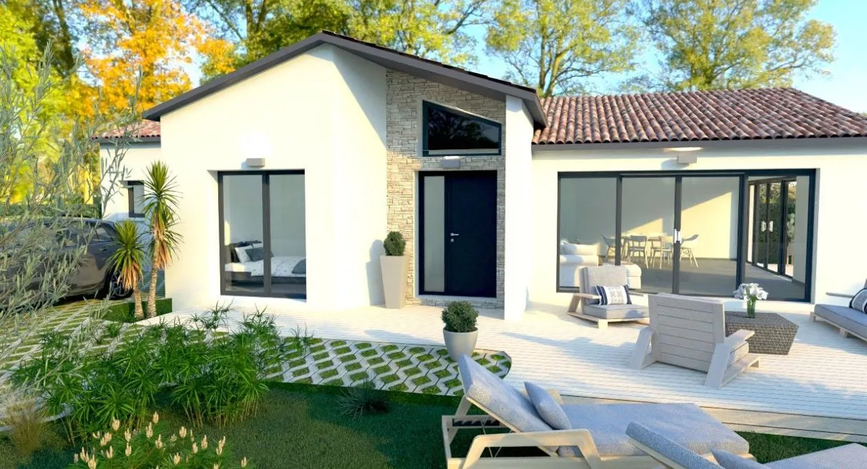 Image 1 Projet de construction d'une maison 125 m² avec terrain à ANGOULEME (16)