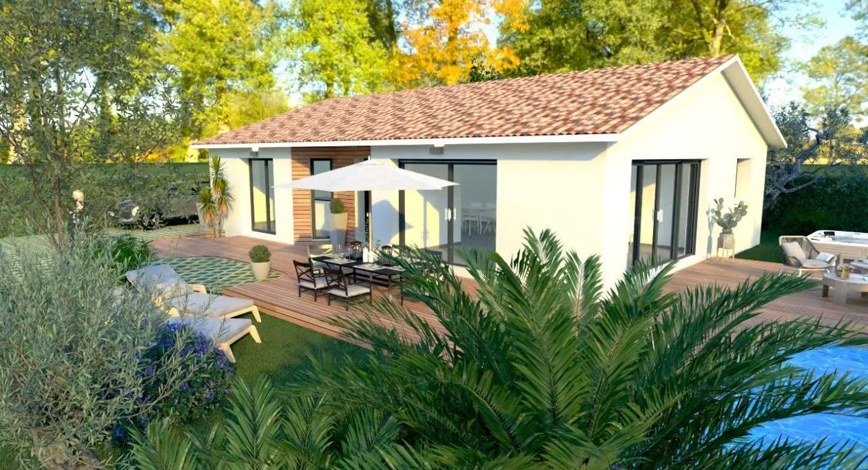 Image 2 Projet de construction d'une maison 110 m² avec terrain à LE THOU (17)