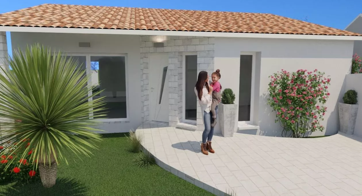 Image 1 Projet de construction d'une maison 90 m² avec terrain à VILLEDOUX (17)